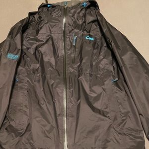 Outdoor research rain jacket